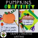 Fall Craft Kindergarten | Easy Paper Pumpkin Craft