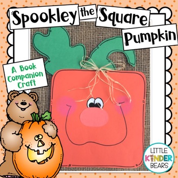Preview of Halloween | Spookley | Square Pumpkin | Book Companion | Craft