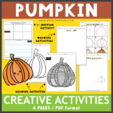 Pumpkin Creative Drawing and Coloring Activities