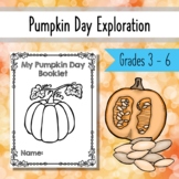 Pumpkin Day Exploration Activity Booklet / Exploring a Pum