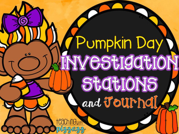 Preview of Pumpkin Day Investigation Stations and Journal