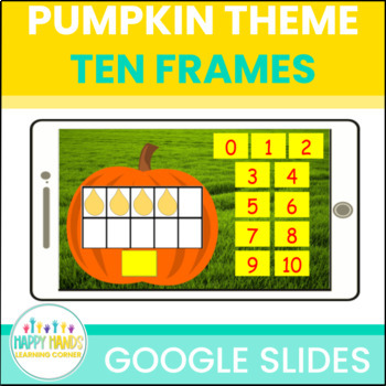 Preview of Pumpkin Digital Math Resource for Numbers 0-10