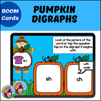 Preview of Pumpkin Digraphs BOOM™ Cards