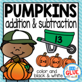 Pumpkin Editable Addition and Subtraction Activity