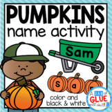 Pumpkin Name Craft | Fall Name Craft | Editable Fall Name 