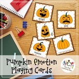 Pumpkin Emotion Playing Cards