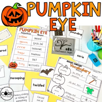 Preview of Pumpkin Eye Read Aloud - Halloween Activities - Reading Comprehension