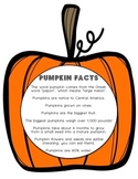 Pumpkin Facts (Grades 1-3)