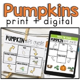 Pumpkin Facts and Life Cycle (+ digital)