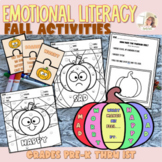 Pumpkin Feelings | Identifying Feelings Preschool | Fall S