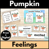 Pumpkin Feelings or Emotions Activities for Language Thera