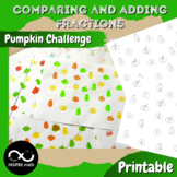 Pumpkin Fractions Challenge | Comparing & Adding Fractions