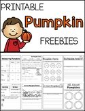 Pumpkin Freebies