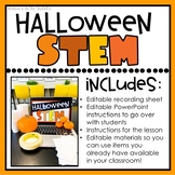 Pumpkin Halloween STEM