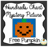 Free Pumpkin Math - Hundreds Chart Picture