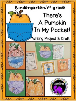 Preview of Pumpkin In My Pocket Halloween/Fall Writing Activity and Craft