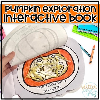 Preview of Pumpkin Investigation Book for an October Science Exploration - Fall Activity