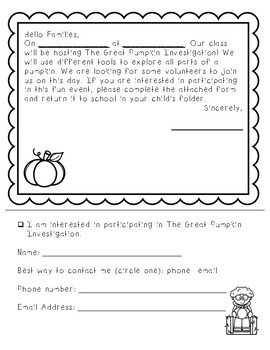 Pumpkin Investigation FREEBIE by Muscato Munchkins | TPT