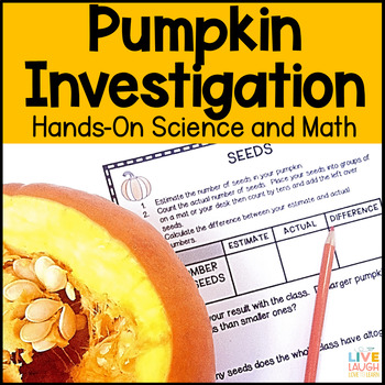 Preview of Pumpkin Investigation - Math & Science Activities