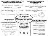 Pumpkin Investigation Measurement