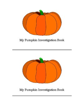 Preview of Pumpkin Investigation Notebook