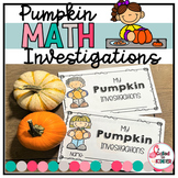 Pumpkin Investigation | Pumpkin Math