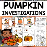 Pumpkin Investigations Preschool STEM Activities