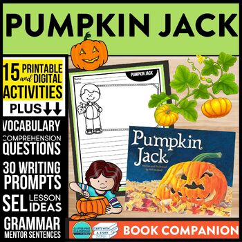 Preview of PUMPKIN JACK activities READING COMPREHENSION - Book Companion read aloud