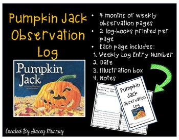 Preview of Pumpkin Jack Observation Log Book