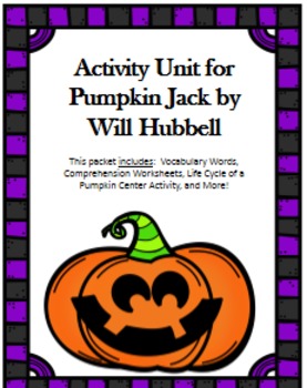 Preview of Pumpkin Jack by Will Hubbell Activity Unit