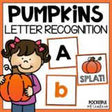 Pumpkin Letter Recognition Game - Fall Alphabet Game