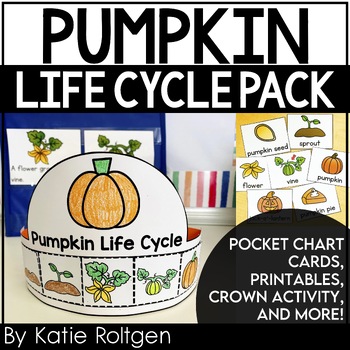 Preview of Pumpkin Life Cycle Activities