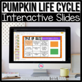 Pumpkin Life Cycle Activities for Distance Learning