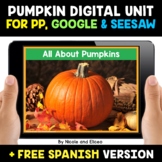 Pumpkin Life Cycle Digital Activities for Google and Seesaw