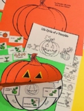 Pumpkin Life Cycle Guided Reader & activity sheet in Engli