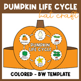 Pumpkin Life Cycle Hat Craft | Lifecycle Sequencing Activi