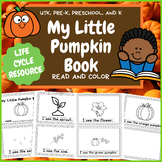 Pumpkin Life Cycle Little Book (Read and Color)-UTK, Presc