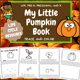Pumpkin Life Cycle Little Book (Tracing) UTK, Preschool, P