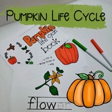 Pumpkin Life Cycle Reader and Activites // Fall Speech Therapy