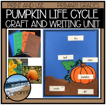 Preview of Pumpkin Life Cycle Science Activities |  Fall | Autumn 