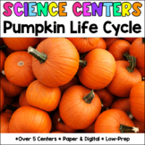 Pumpkin Life Cycle Science Centers - Paper & Digital Activities