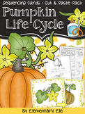 Pumpkin Life Cycle Sequencing {Pocket Chart Activity • Cut