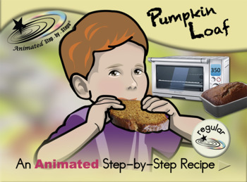 Preview of Pumpkin Loaf - Animated Step-by-Step Recipe - Regular
