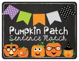 Pumpkin Match (Subject Verb Agreement) Halloween/Pumpkin T