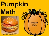 Pumpkin Math