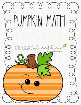 Preview of Pumpkin Math