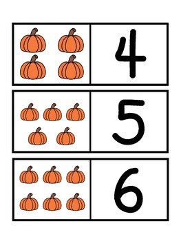 Pumpkin Math-Counting to 10 by Little Hands Big Dreams | TpT