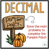 Pumpkin Math Activity: Decimals and Place Value - 5th Grad