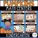 Pumpkin Math Centers for Fall | Counting, Patterns, Size O