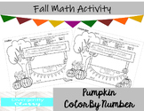 Pumpkin Math Color by Number